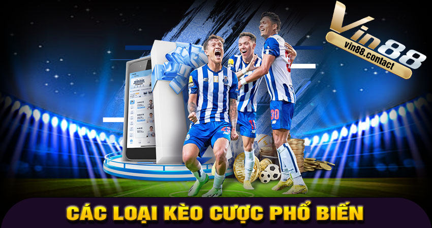 Các loại kèo cược phổ biến tại Vin88 Thể Thao