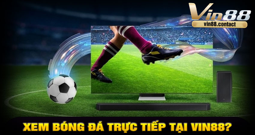 Vì sao nên xem bóng đá trực tiếp tại Vin88?